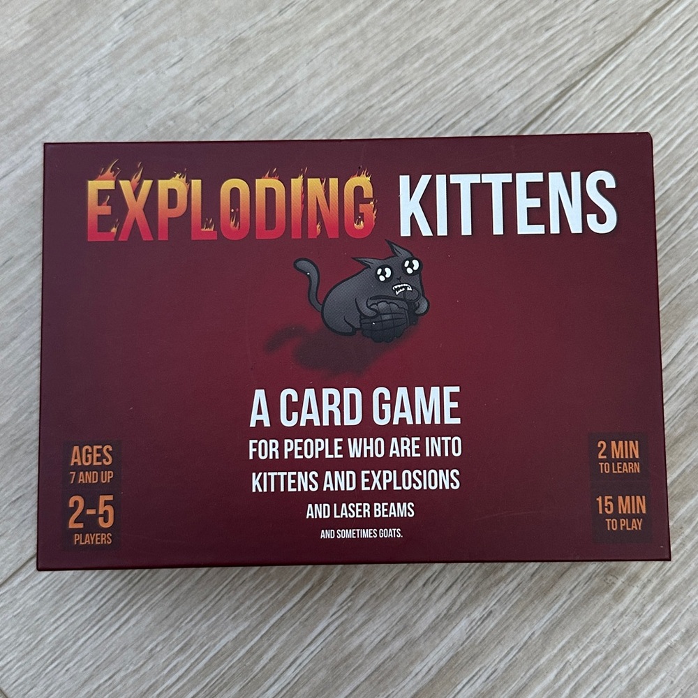 Exploding Kittens Card Game